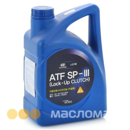 ATF SP-III HYUNDAY/KIA   4л. мин. Масло трансмиссионное для АКПП /кор.4шт./