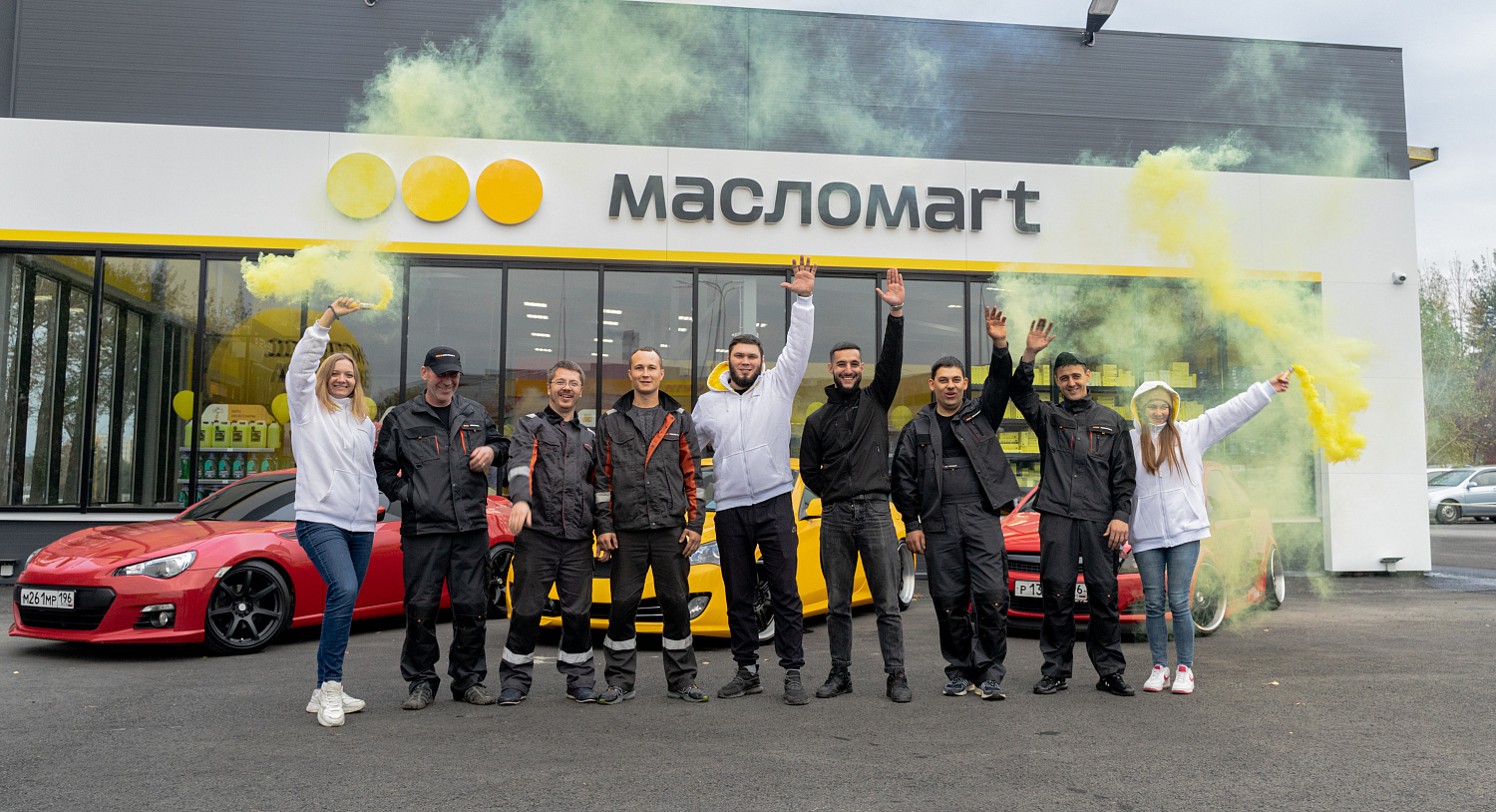 Фотоотчет с праздничного открытия в городе Е